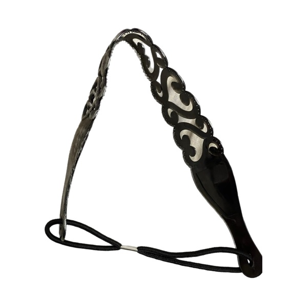 Karen Marie Headband Style Curly Jelly Bandeau - Silver NWOT - Picture 12 of 17